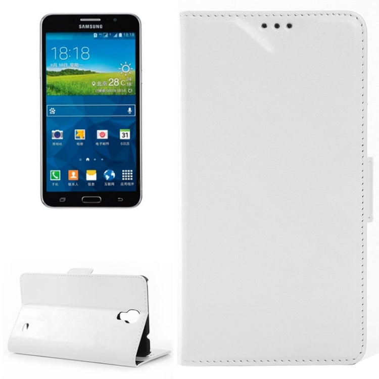Oil Skin Texture Horizontal Flip Leather Case with Card Slots & Wallet & Holder for Galaxy Mega 2 / G750F