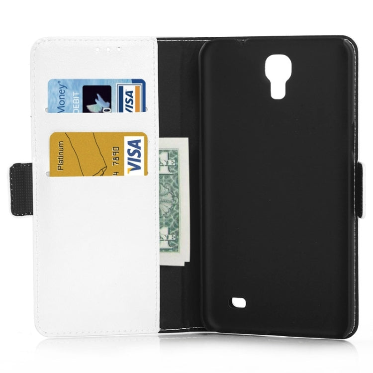 Oil Skin Texture Horizontal Flip Leather Case with Card Slots & Wallet & Holder for Galaxy Mega 2 / G750F