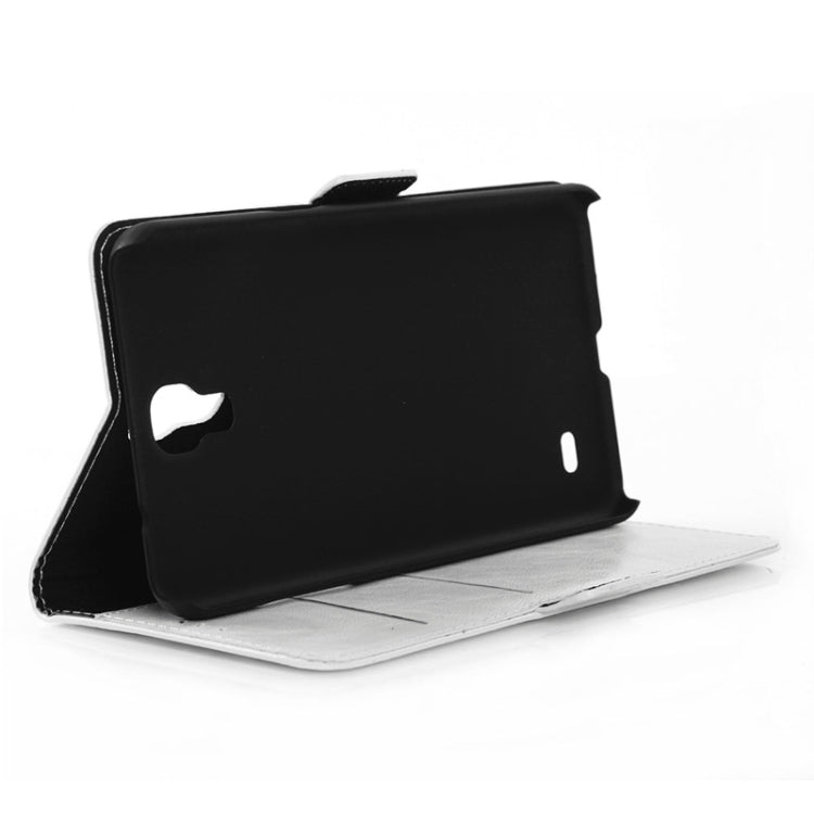Oil Skin Texture Horizontal Flip Leather Case with Card Slots & Wallet & Holder for Galaxy Mega 2 / G750F
