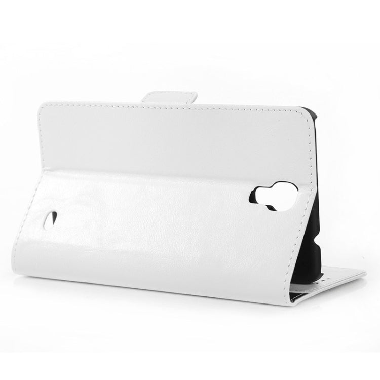 Oil Skin Texture Horizontal Flip Leather Case with Card Slots & Wallet & Holder for Galaxy Mega 2 / G750F