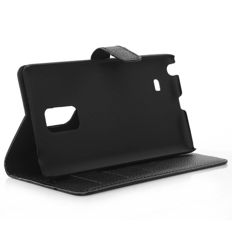 Litchi Texture Horizontal Flip Magnetic Buckle Leather Case with Card Slots & Wallet & Holder for Galaxy Note Edge / N915F