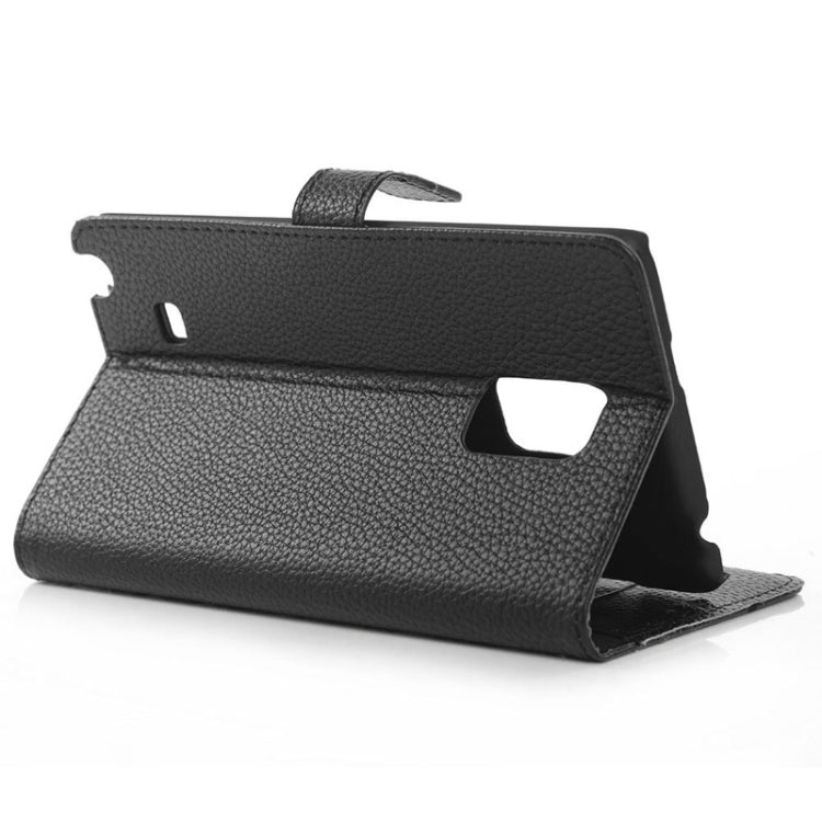 Litchi Texture Horizontal Flip Magnetic Buckle Leather Case with Card Slots & Wallet & Holder for Galaxy Note Edge / N915F
