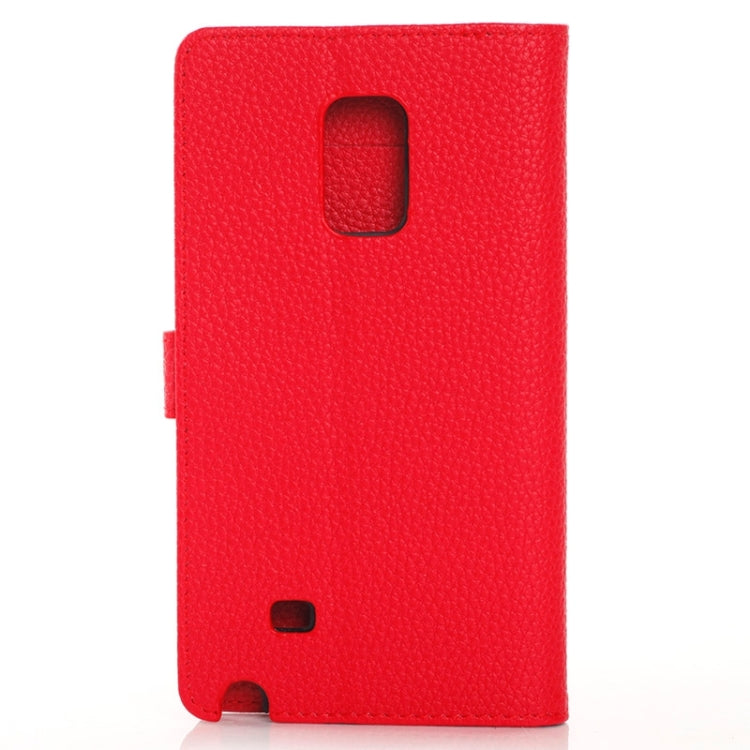 Litchi Texture Horizontal Flip Magnetic Buckle Leather Case with Card Slots & Wallet & Holder for Galaxy Note Edge / N915F