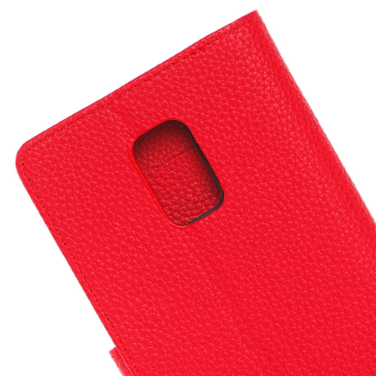 Litchi Texture Horizontal Flip Magnetic Buckle Leather Case with Card Slots & Wallet & Holder for Galaxy Note Edge / N915F