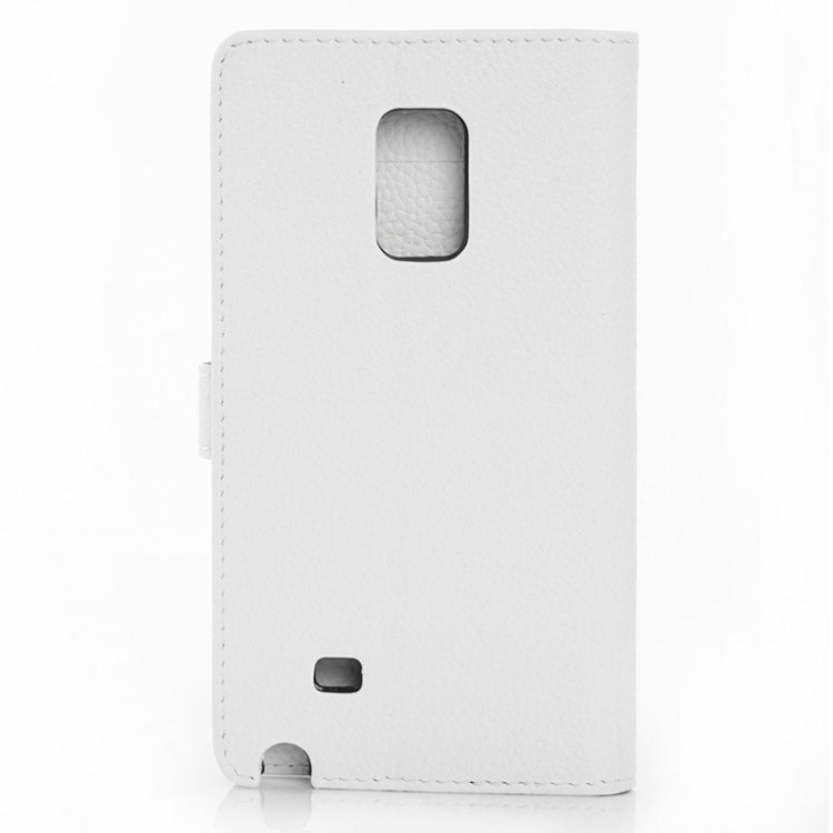 Litchi Texture Horizontal Flip Magnetic Buckle Leather Case with Card Slots & Wallet & Holder for Galaxy Note Edge / N915F