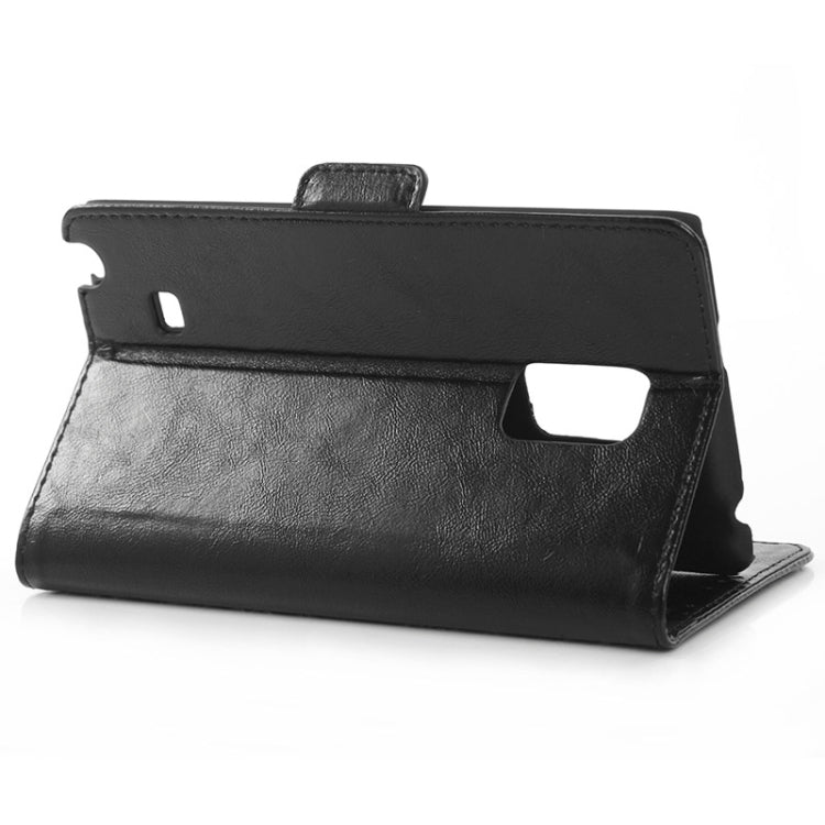 Oil Skin Texture Horizontal Flip Leather Case with Card Slots & Wallet & Holder for Galaxy Note Edge / N915F