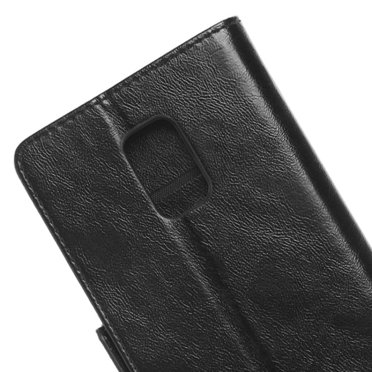 Oil Skin Texture Horizontal Flip Leather Case with Card Slots & Wallet & Holder for Galaxy Note Edge / N915F