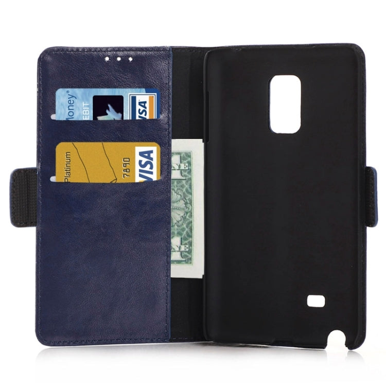 Oil Skin Texture Horizontal Flip Leather Case with Card Slots & Wallet & Holder for Galaxy Note Edge / N915F