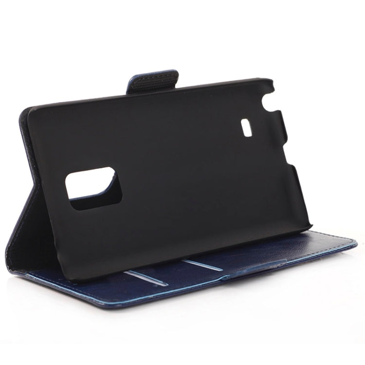 Oil Skin Texture Horizontal Flip Leather Case with Card Slots & Wallet & Holder for Galaxy Note Edge / N915F