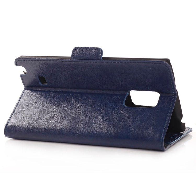 Oil Skin Texture Horizontal Flip Leather Case with Card Slots & Wallet & Holder for Galaxy Note Edge / N915F