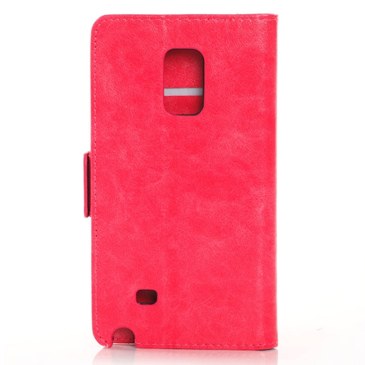 Oil Skin Texture Horizontal Flip Leather Case with Card Slots & Wallet & Holder for Galaxy Note Edge / N915F