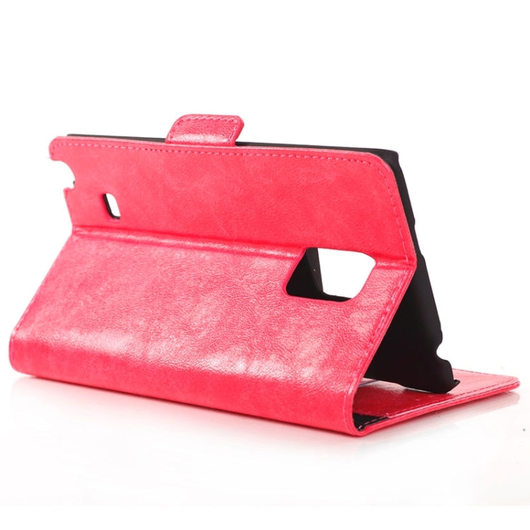 Oil Skin Texture Horizontal Flip Leather Case with Card Slots & Wallet & Holder for Galaxy Note Edge / N915F