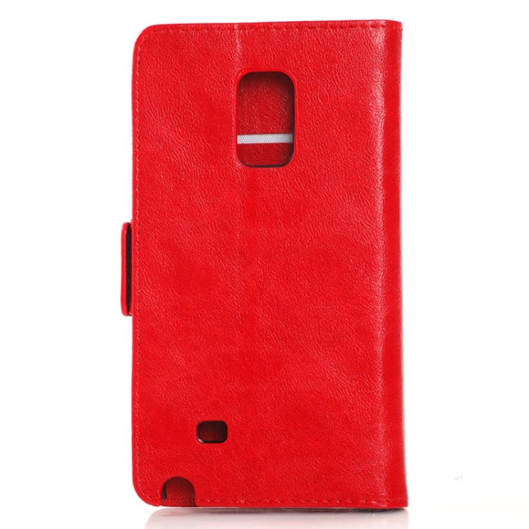 Oil Skin Texture Horizontal Flip Leather Case with Card Slots & Wallet & Holder for Galaxy Note Edge / N915F