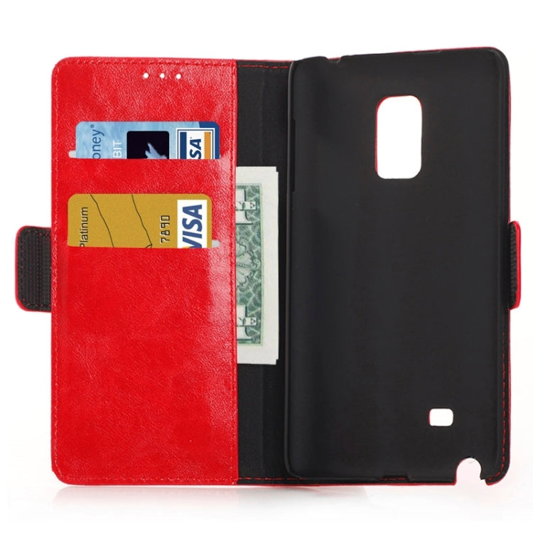 Oil Skin Texture Horizontal Flip Leather Case with Card Slots & Wallet & Holder for Galaxy Note Edge / N915F