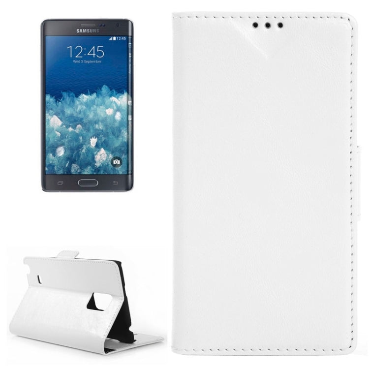 Oil Skin Texture Horizontal Flip Leather Case with Card Slots & Wallet & Holder for Galaxy Note Edge / N915F
