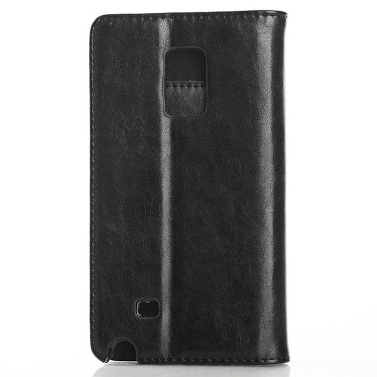 Crazy Horse Texture Horizontal Flip PU Leather Case with Card Slots & Holder for Galaxy Note Edge / N915F