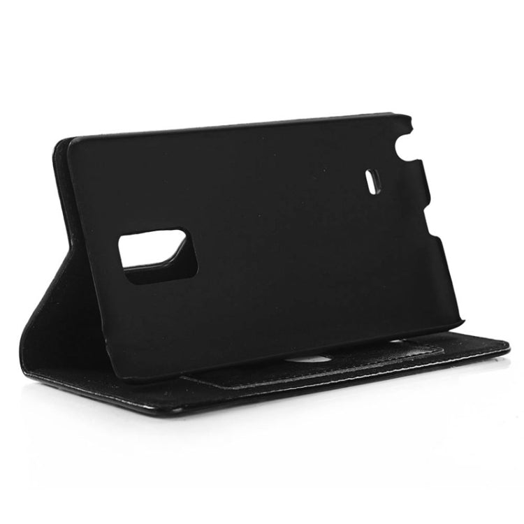 Crazy Horse Texture Horizontal Flip PU Leather Case with Card Slots & Holder for Galaxy Note Edge / N915F