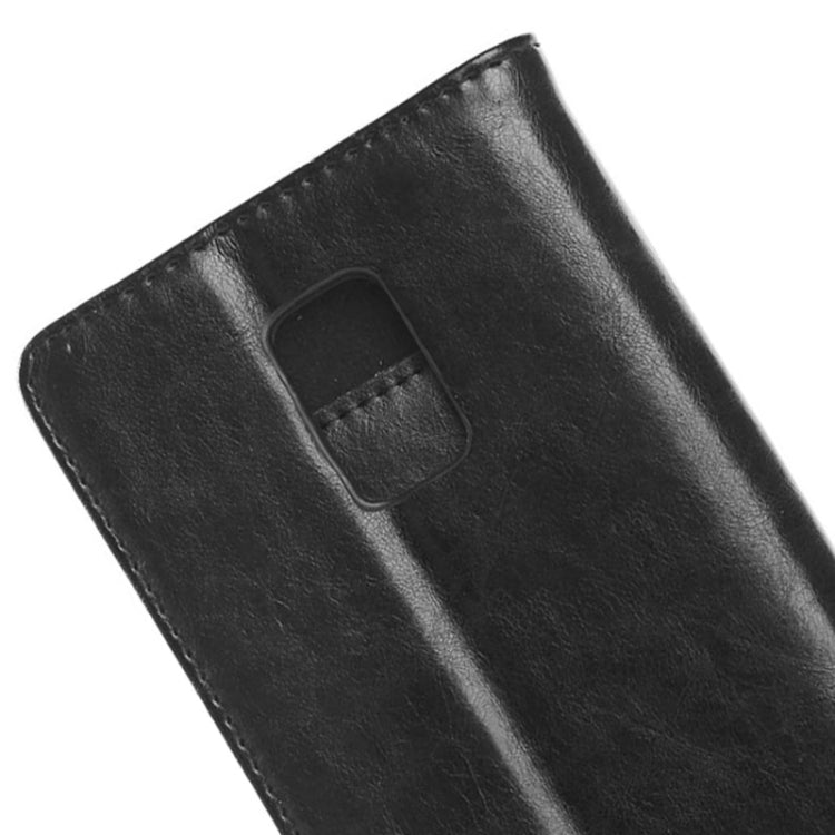 Crazy Horse Texture Horizontal Flip PU Leather Case with Card Slots & Holder for Galaxy Note Edge / N915F