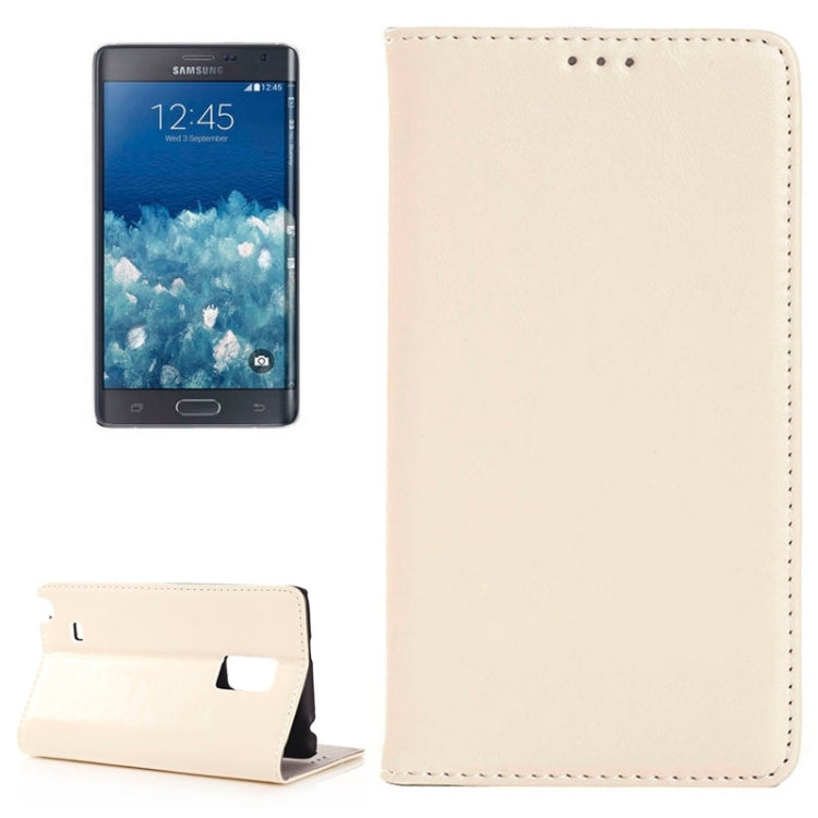 Crazy Horse Texture Horizontal Flip PU Leather Case with Card Slots & Holder for Galaxy Note Edge / N915F