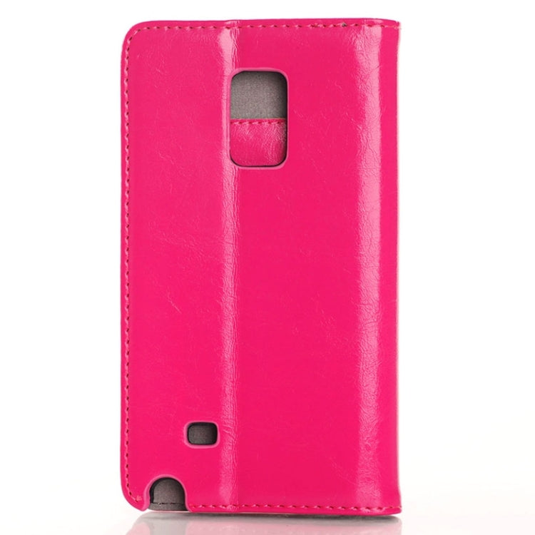 Crazy Horse Texture Horizontal Flip PU Leather Case with Card Slots & Holder for Galaxy Note Edge / N915F