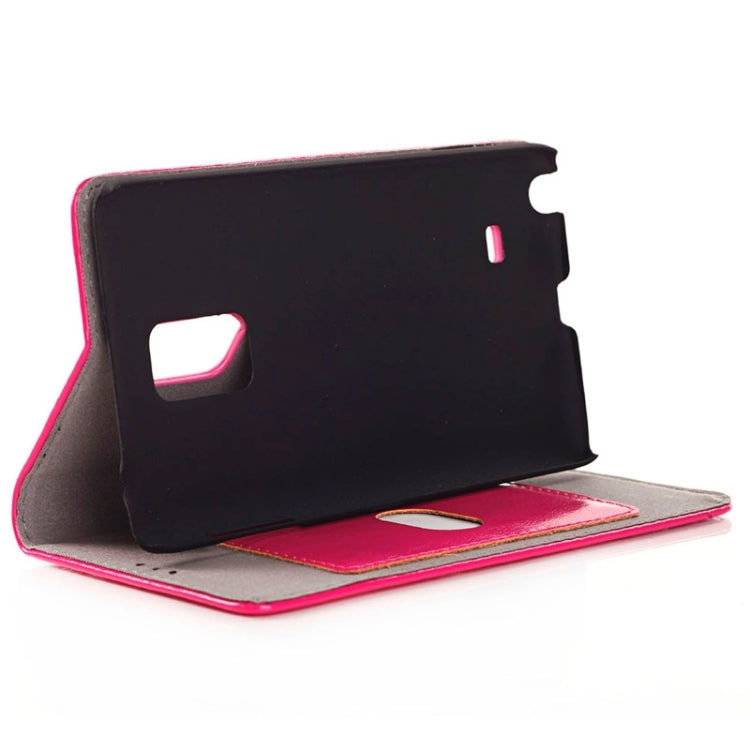 Crazy Horse Texture Horizontal Flip PU Leather Case with Card Slots & Holder for Galaxy Note Edge / N915F