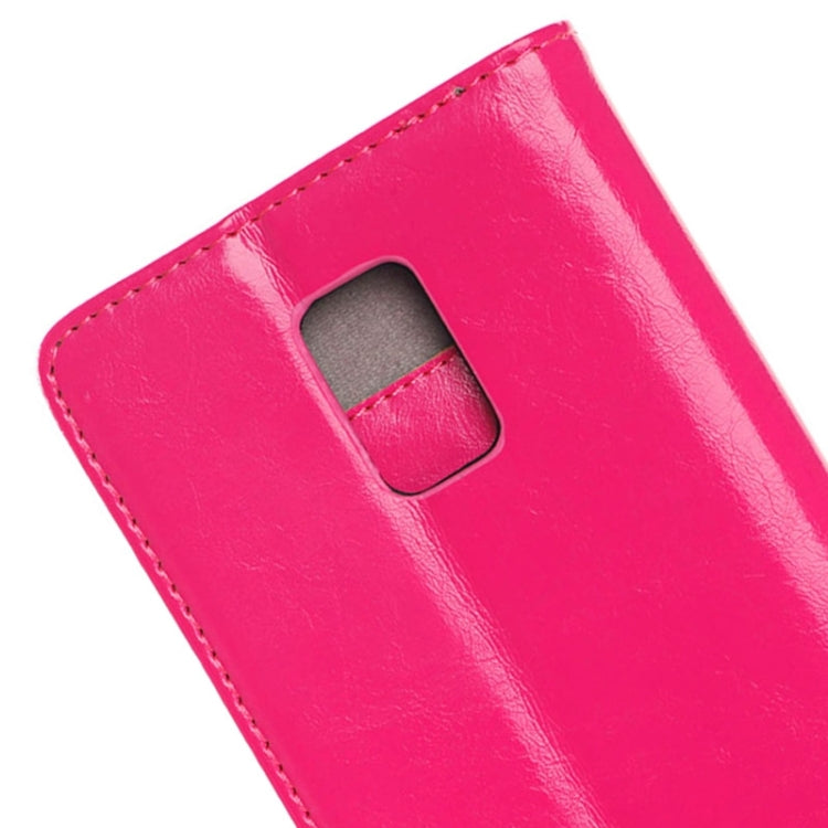 Crazy Horse Texture Horizontal Flip PU Leather Case with Card Slots & Holder for Galaxy Note Edge / N915F