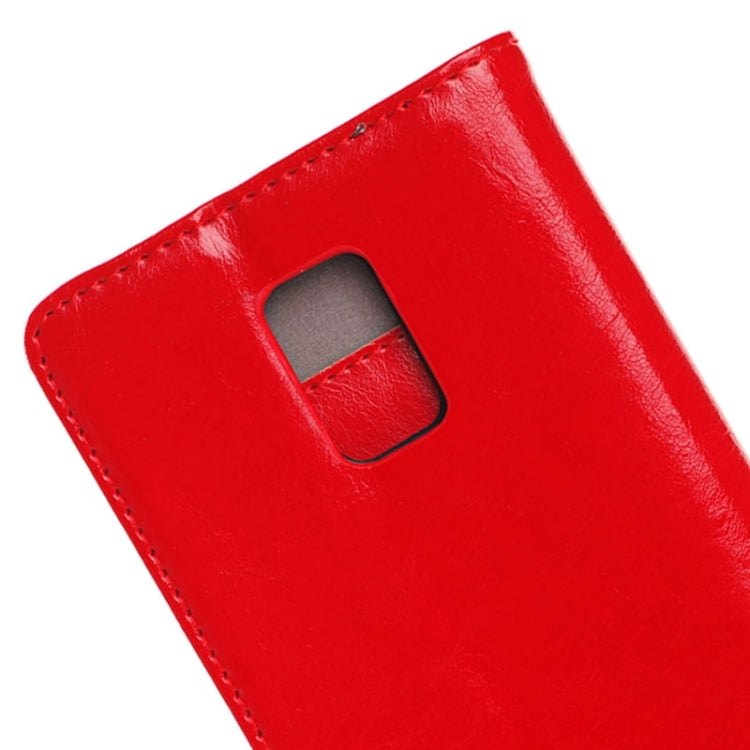 Crazy Horse Texture Horizontal Flip PU Leather Case with Card Slots & Holder for Galaxy Note Edge / N915F