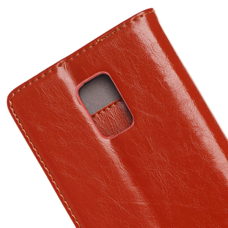 Crazy Horse Texture Horizontal Flip PU Leather Case with Card Slots & Holder for Galaxy Note Edge / N915F