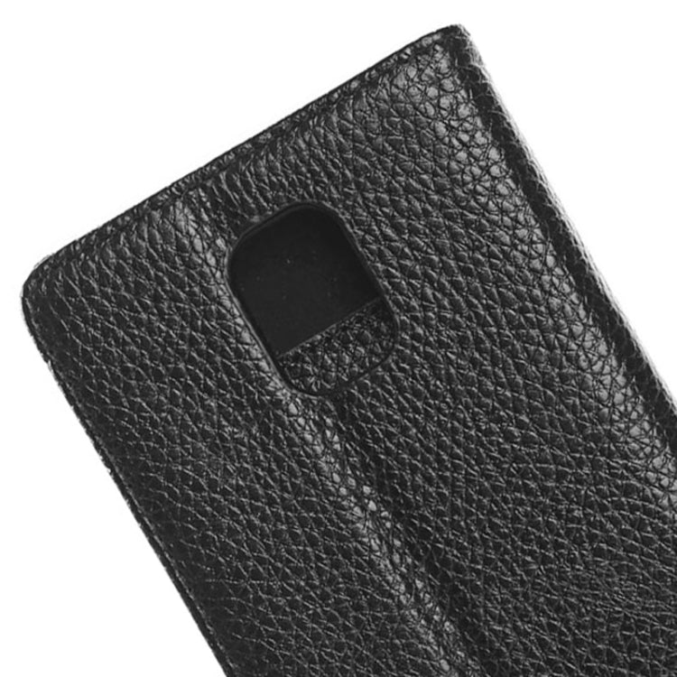 Litchi Texture Horizontal Flip PU Leather Case with Card Slots & Holder for Galaxy Note Edge / N915F