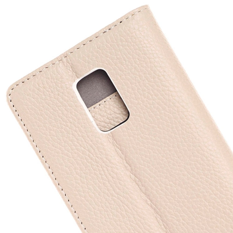 Litchi Texture Horizontal Flip PU Leather Case with Card Slots & Holder for Galaxy Note Edge / N915F