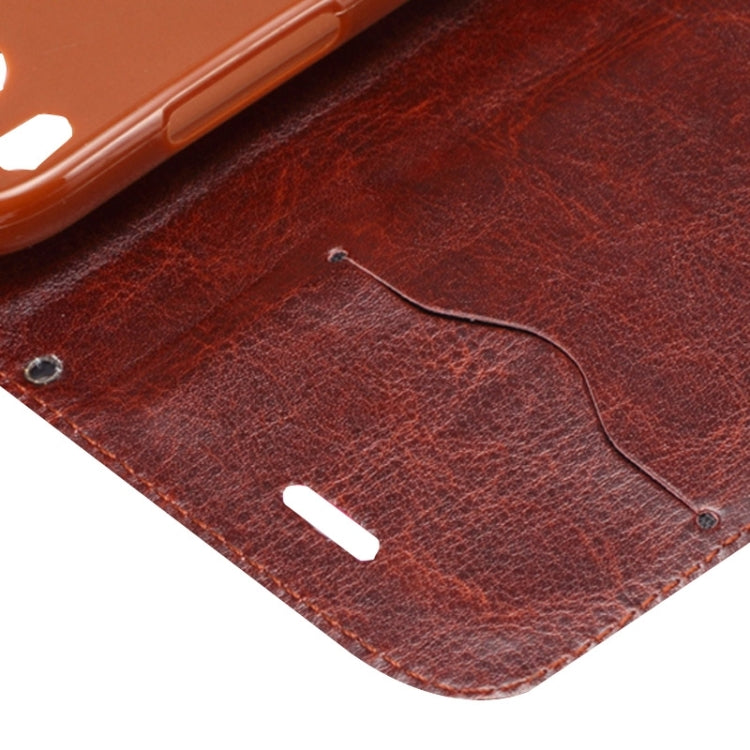 Denim Cloth Leather Case with Holder and Card Slots for Galaxy Ace Style LTE / G357FZ(Dark Blue)