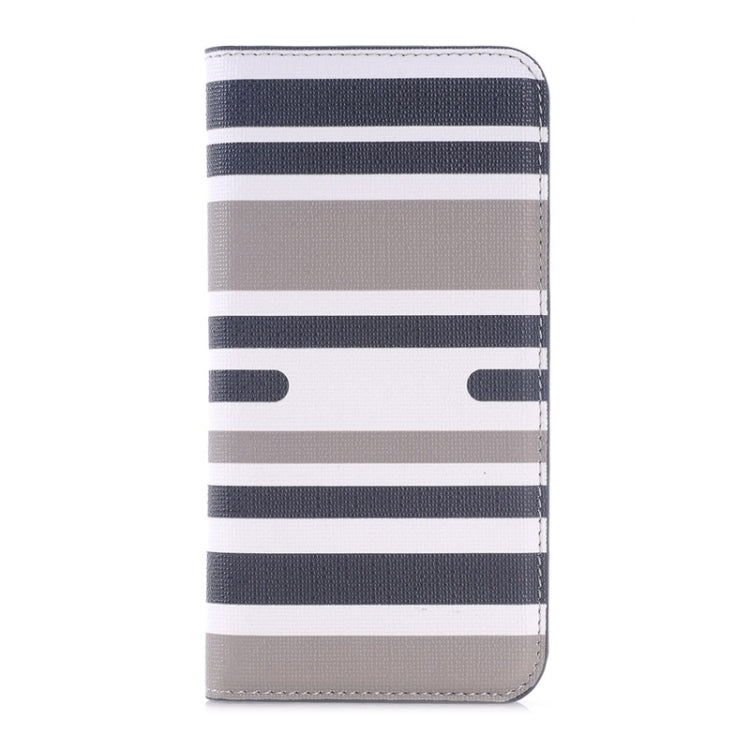 For Galaxy S6 / G920 Color Matching Texture Horizontal Flip Leather Case with Card Slots & Wallet & Holder