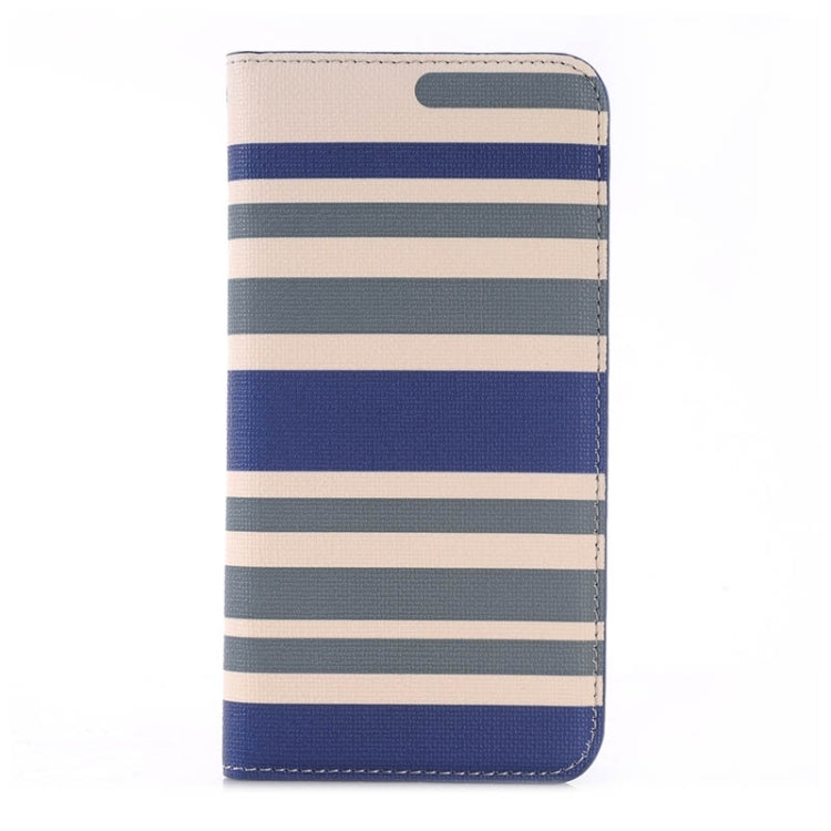 For Galaxy S6 Edge Color Matching Texture Horizontal Flip Leather Case with Card Slots & Wallet & Holder