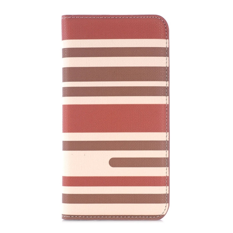 For Galaxy S6 Edge Color Matching Texture Horizontal Flip Leather Case with Card Slots & Wallet & Holder