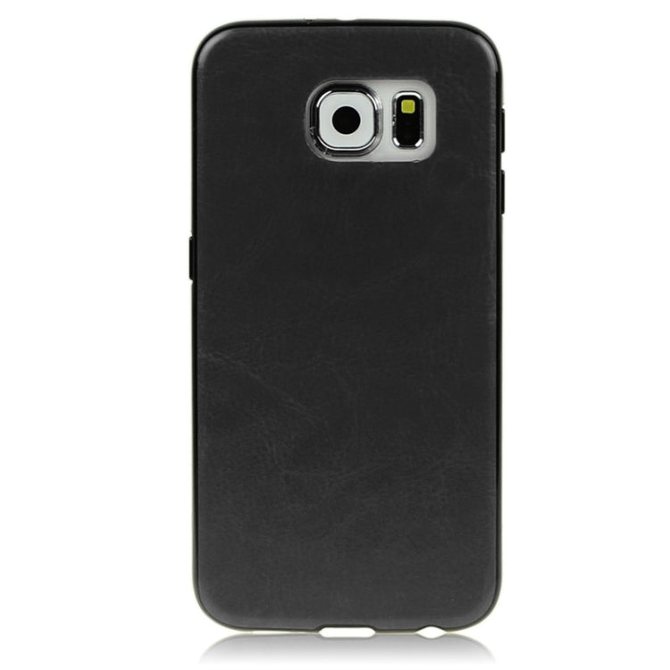 ENKAY for Galaxy S6 / G920 Crazy Horse Texture PU Leather Paste TPU Protective Case