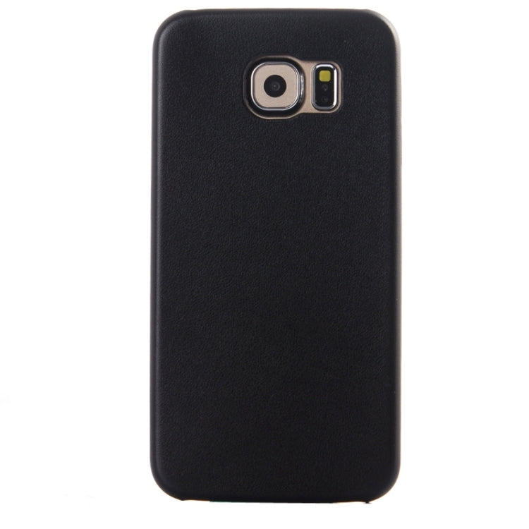 For Galaxy S6 / G920 Ultra-thin Leather Back Shell Protective Case