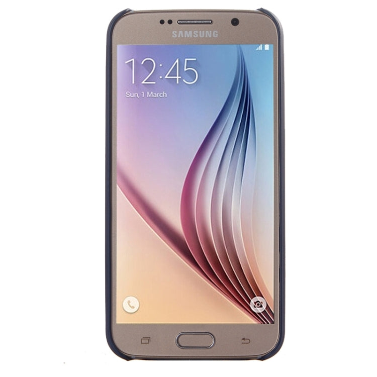 For Galaxy S6 / G920 Ultra-thin Leather Back Shell Protective Case