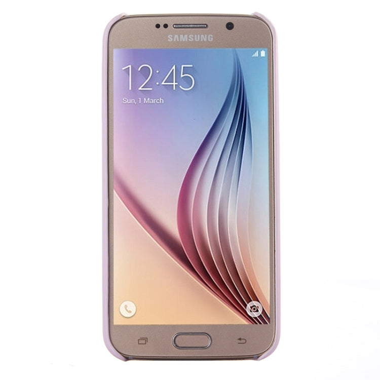 For Galaxy S6 / G920 Ultra-thin Leather Back Shell Protective Case