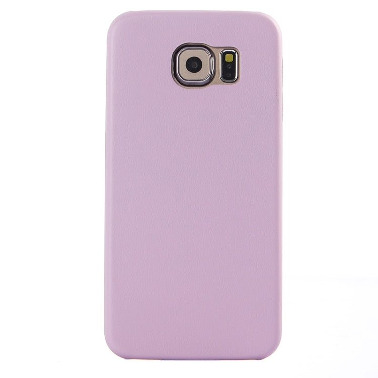 For Galaxy S6 / G920 Ultra-thin Leather Back Shell Protective Case