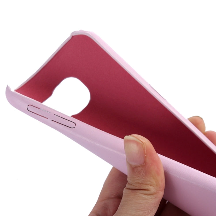 For Galaxy S6 / G920 Ultra-thin Leather Back Shell Protective Case