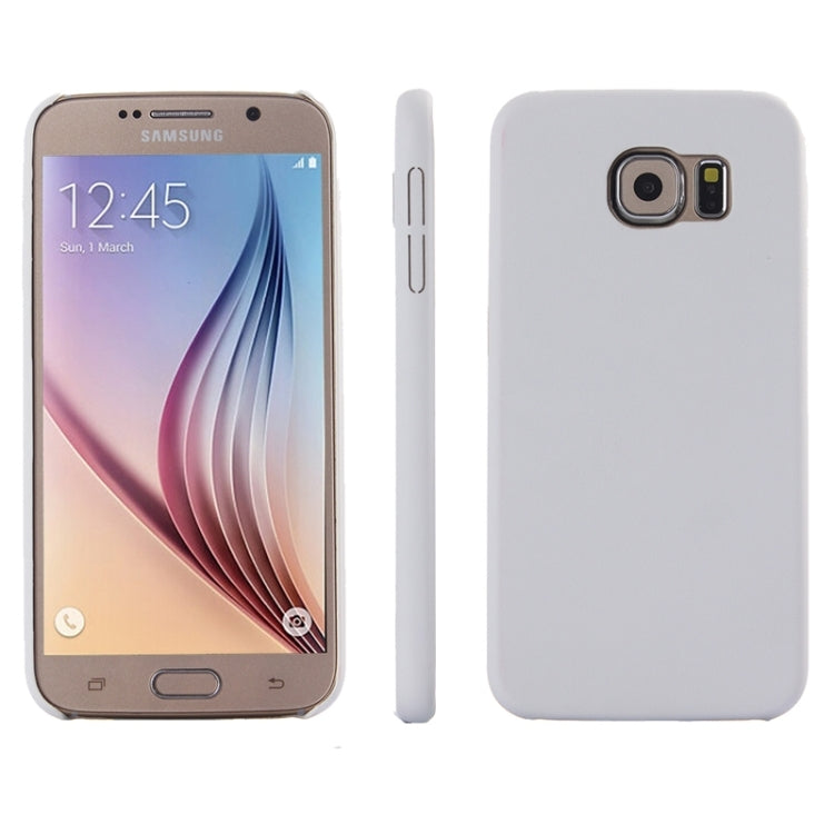 For Galaxy S6 / G920 Ultra-thin Leather Back Shell Protective Case