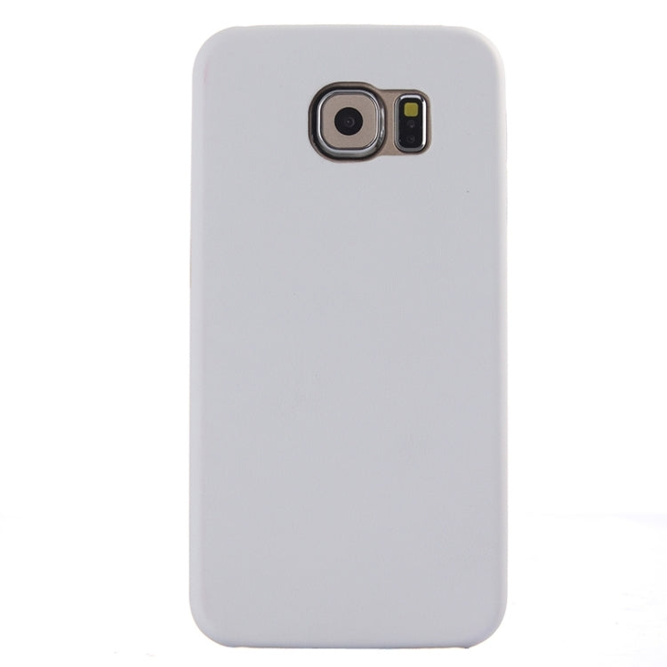For Galaxy S6 / G920 Ultra-thin Leather Back Shell Protective Case