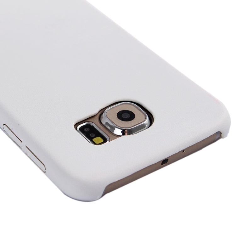 For Galaxy S6 / G920 Ultra-thin Leather Back Shell Protective Case