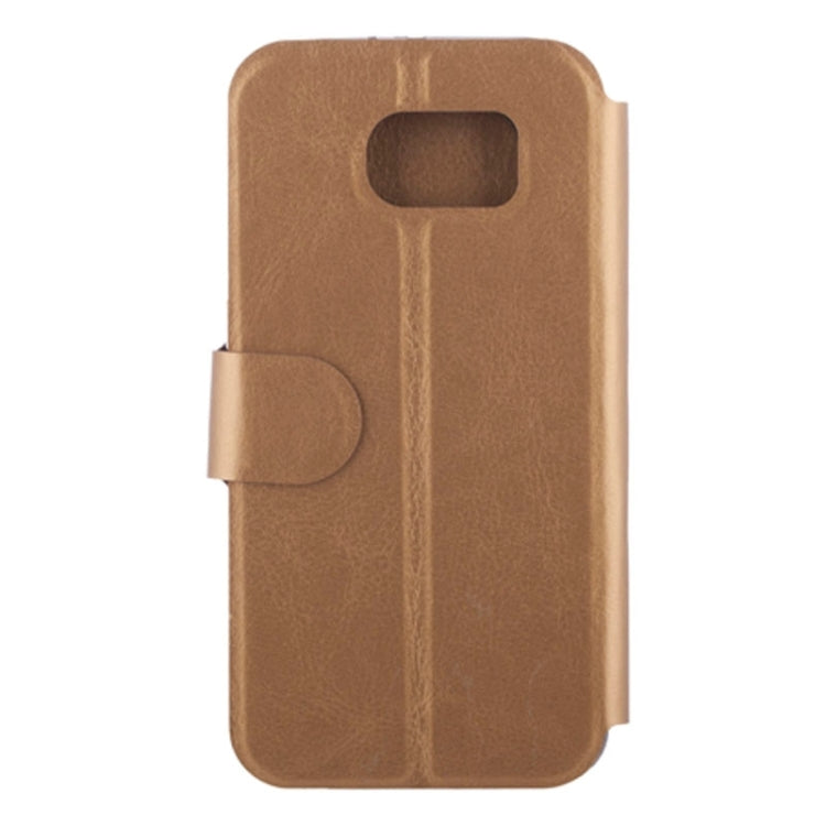 High-Heel Shoe Pattern Leather Case with Card Slots & Holder for Galaxy S6