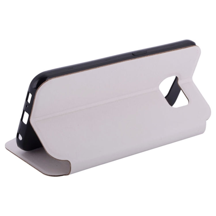High-Heel Shoe Pattern Leather Case with Card Slots & Holder for Galaxy S6