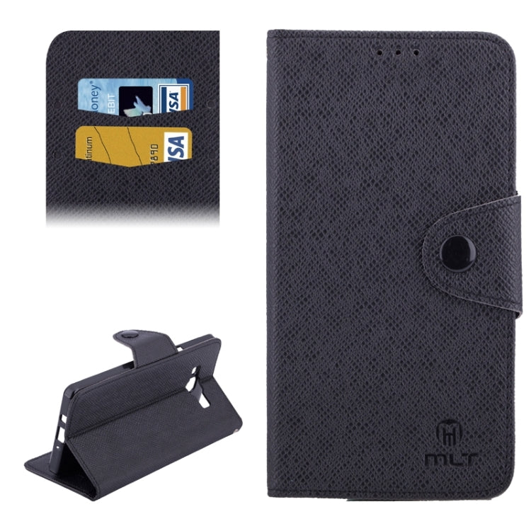 Cross Texture Horizontal Flip Leather Case with Holder & Card Slots for Galaxy A7 / A700F