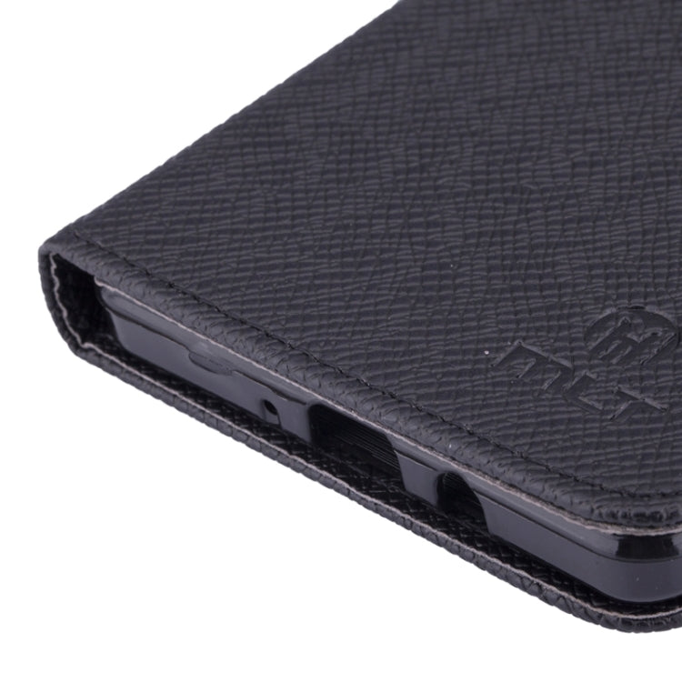 Cross Texture Horizontal Flip Leather Case with Holder & Card Slots for Galaxy A7 / A700F