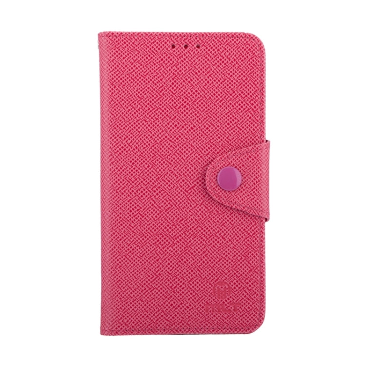 Cross Texture Horizontal Flip Leather Case with Holder & Card Slots for Galaxy A7 / A700F