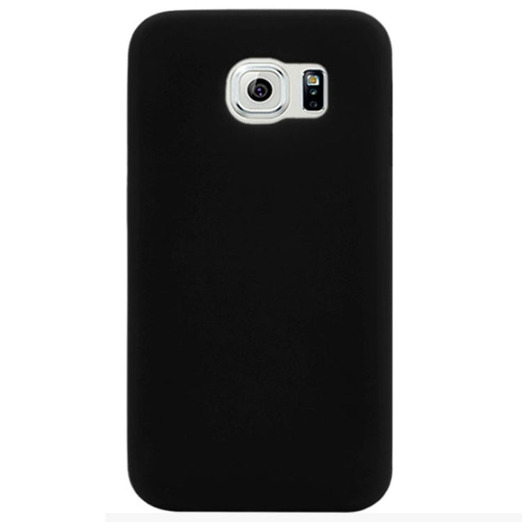 For Galaxy S6 / G920 Pure Color Silicone Protective Case