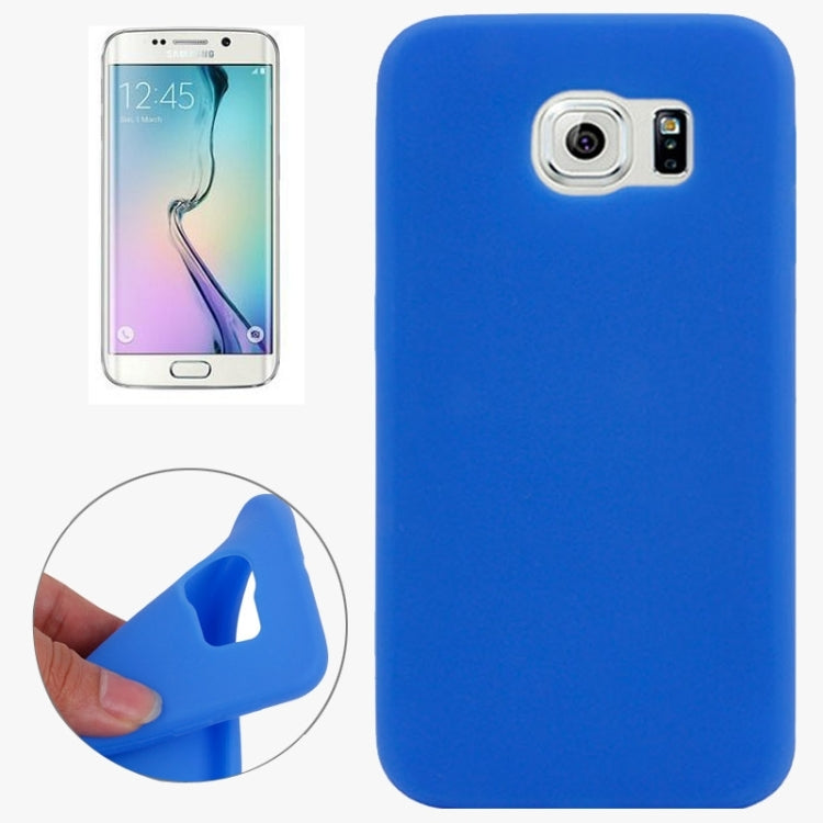 For Galaxy S6 / G920 Pure Color Silicone Protective Case